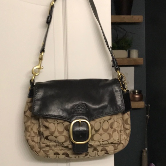 Coach Bags Vintage Authentic Coach Flap Bag Poshmark